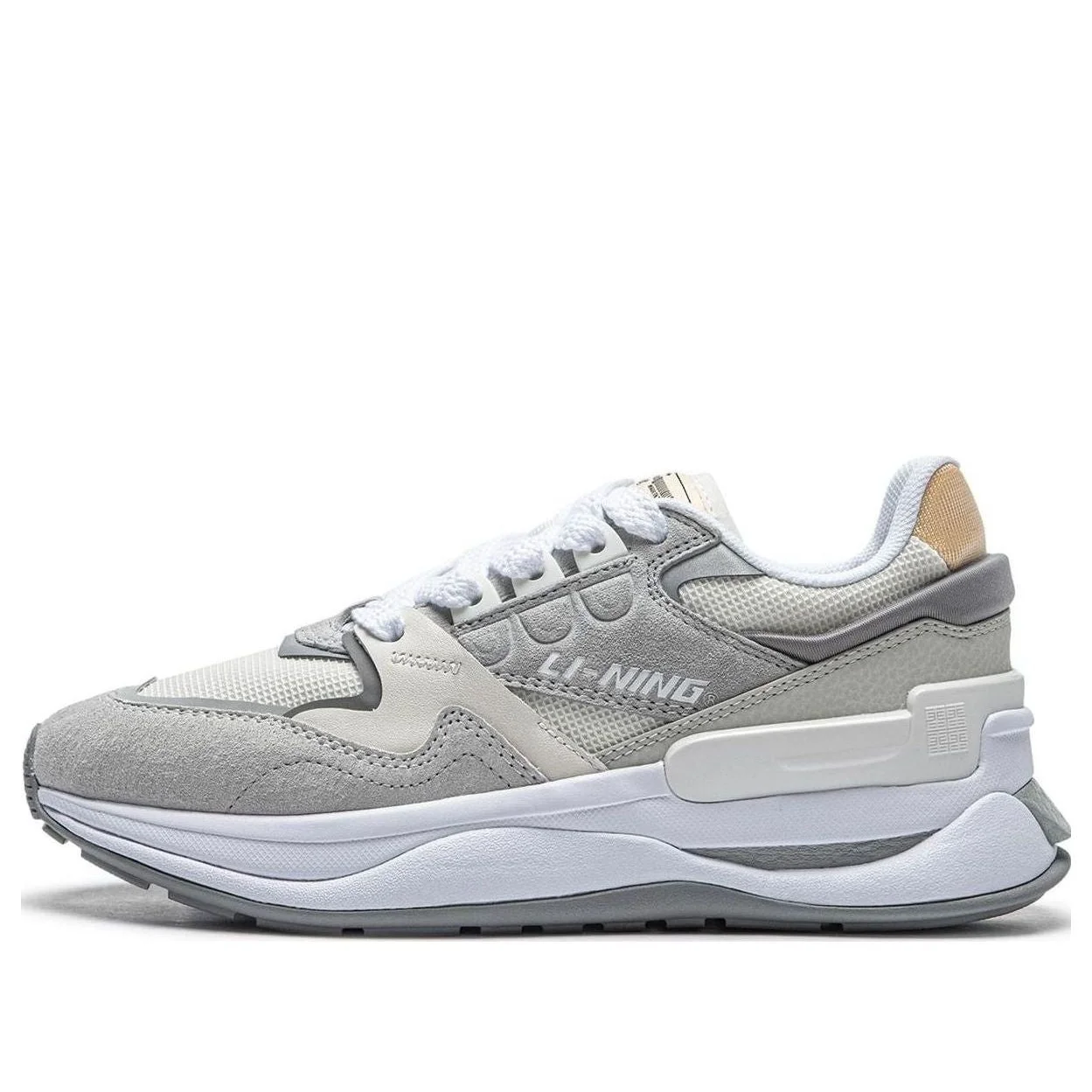 (WMNS) Li-Ning 001 Chuxin V2 'Grey White' AGCT502-4 - 1