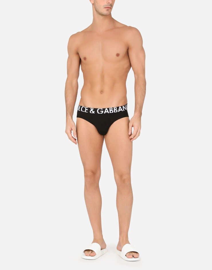 Mid-rise briefs in stretch pima cotton - 2