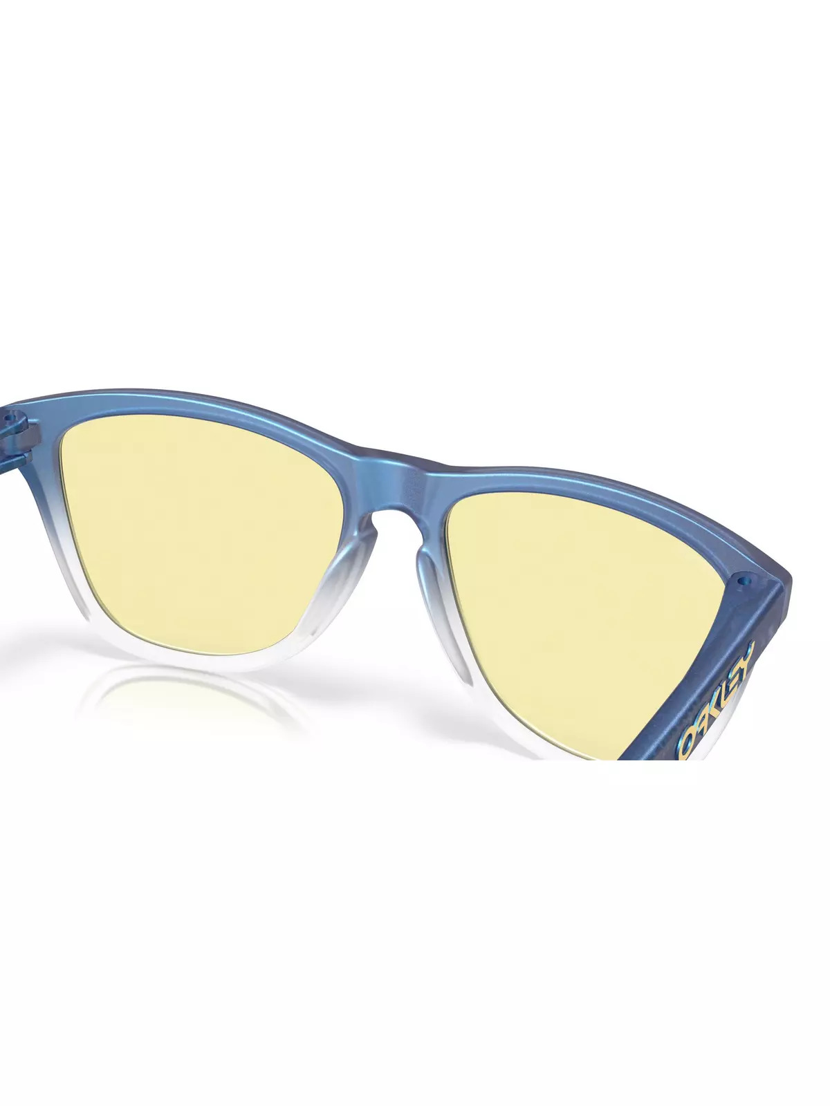 Frogskins Fortnite Prizm Gaming Sunglasses â Matte Cyan/Blue/Clear Shift Fade - 5