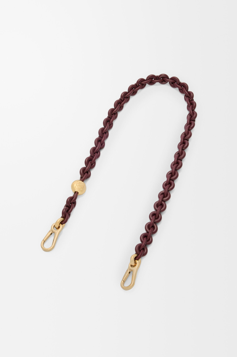 Donut chain strap in calfskin 1