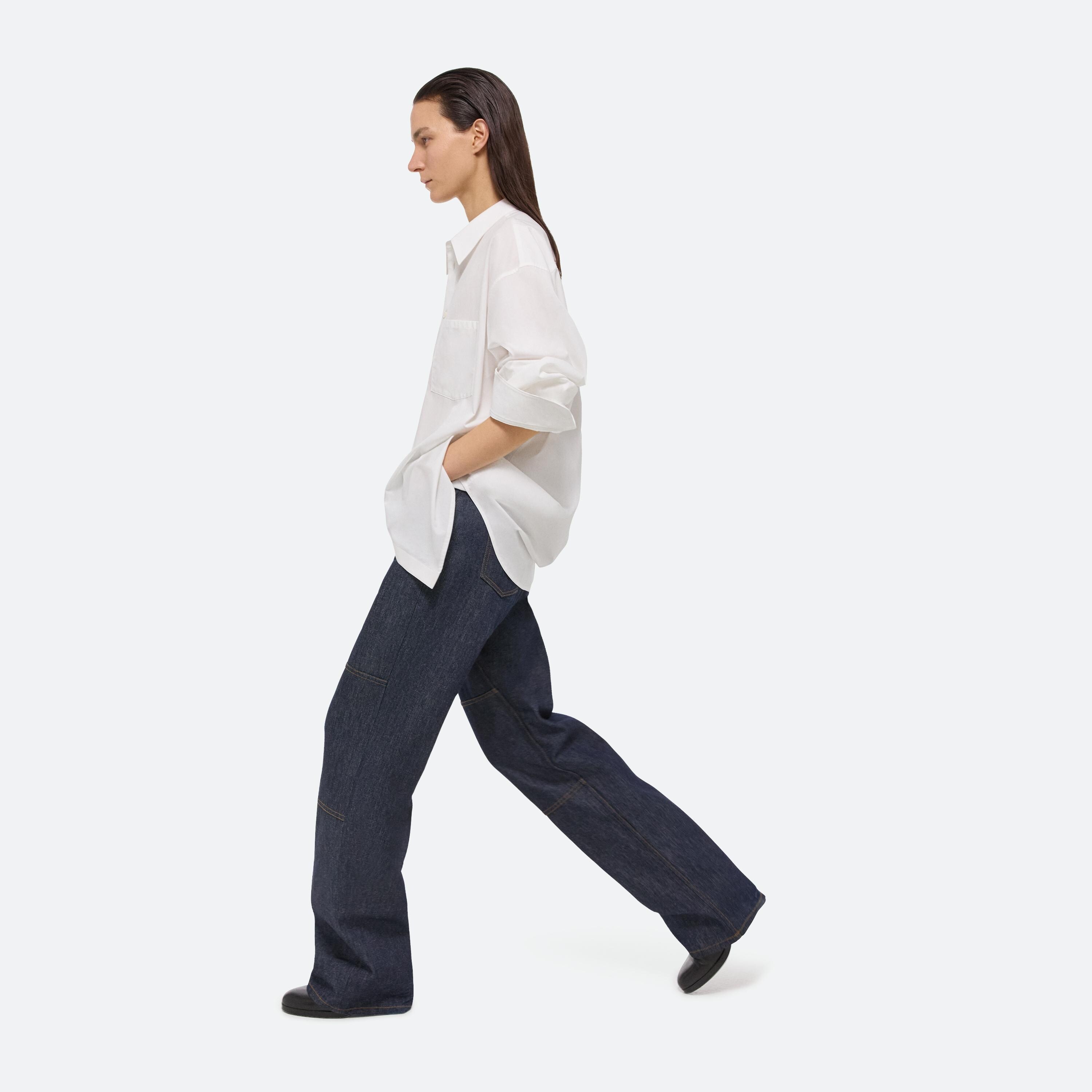 OVERSIZED SHIRT SOFT BROAD POPLIN - 13