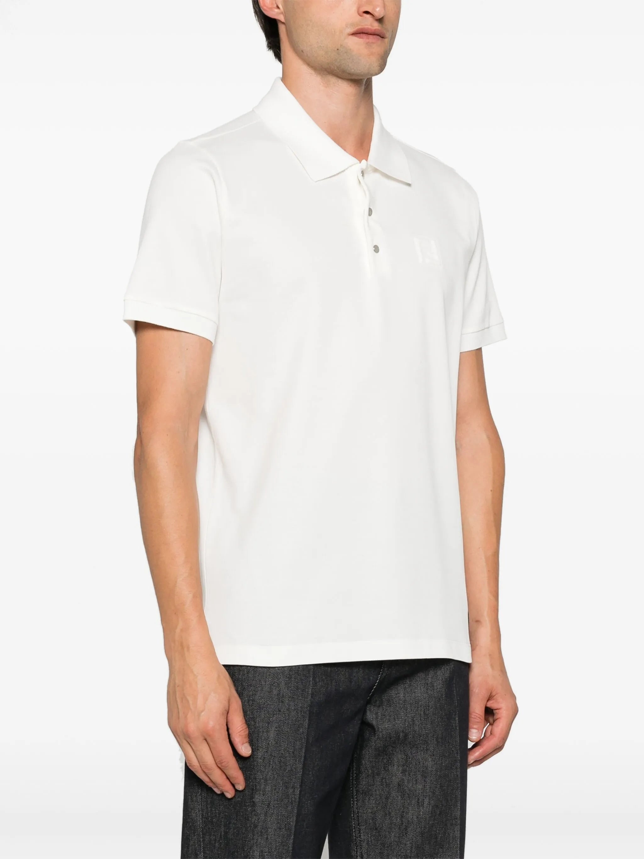 FF-embossed Polo Shirt - 3