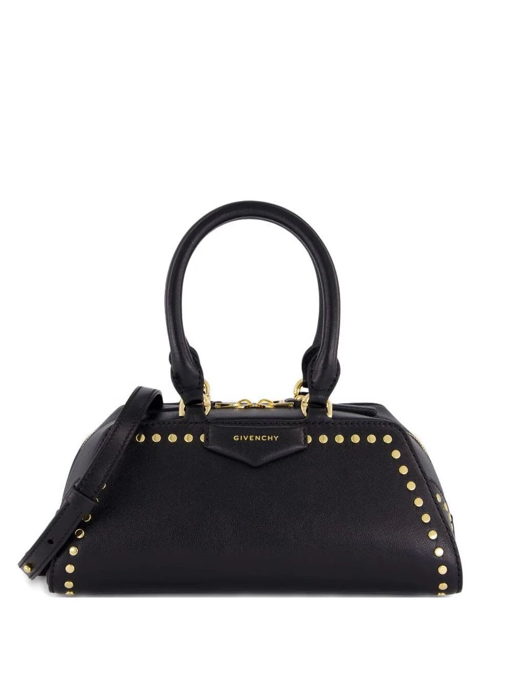 Givenchy Women Antigona Ew Mini Leather Handbag - 1