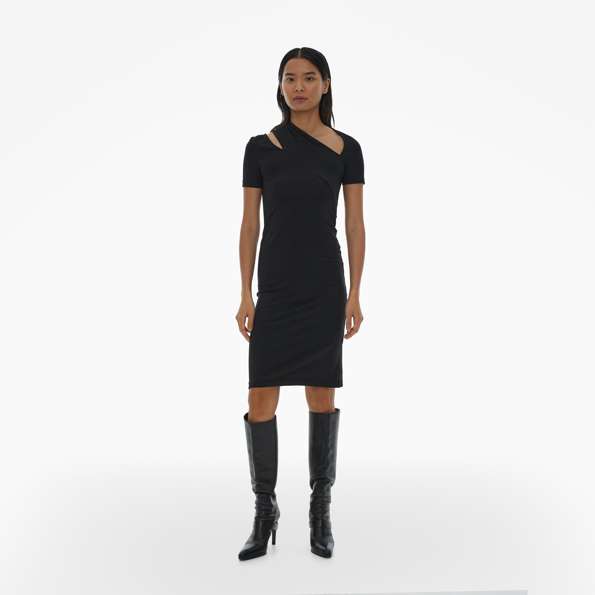 SLASH TEE DRESS - 3