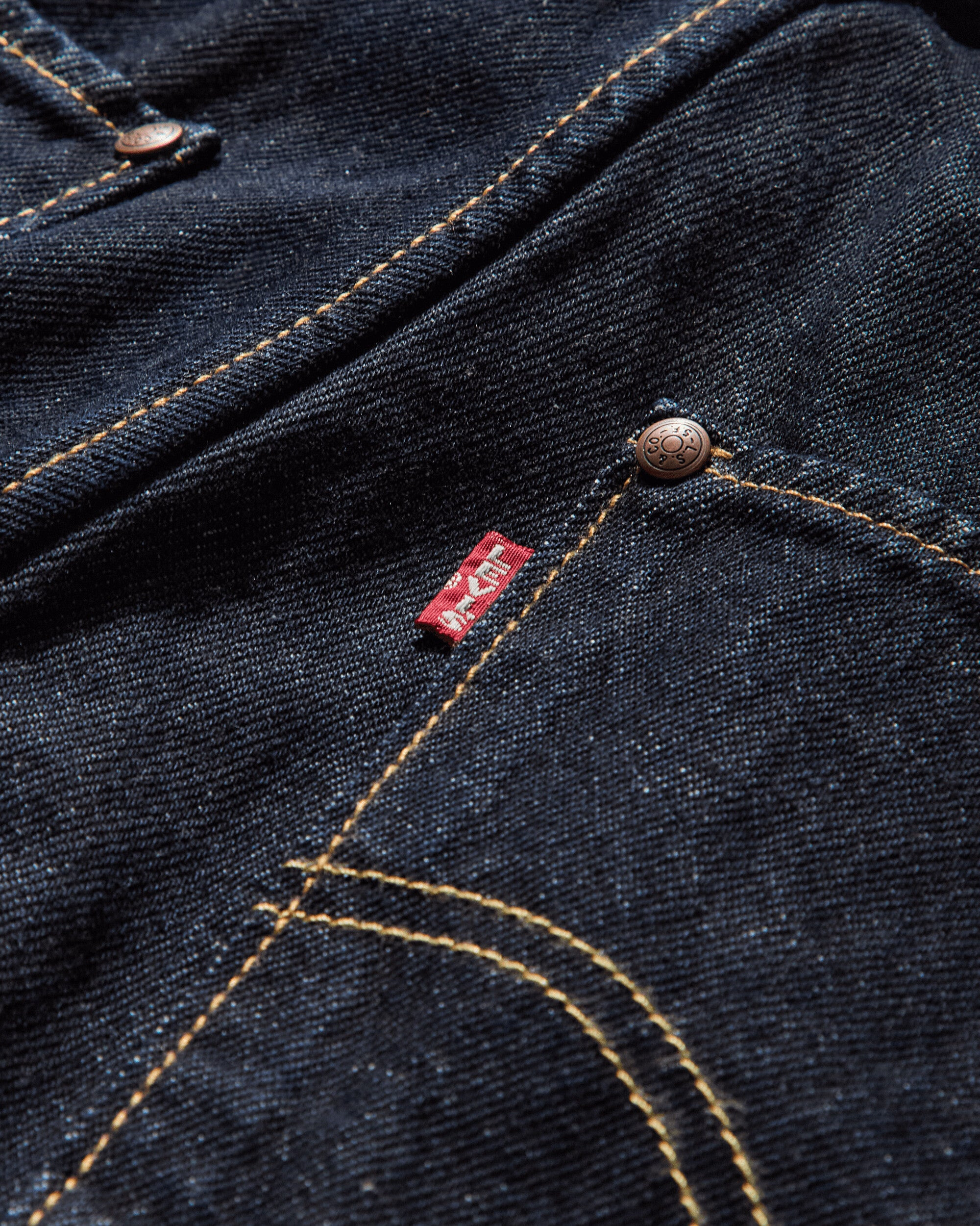 Men's Twisted Baggy Jeans Blue - 3