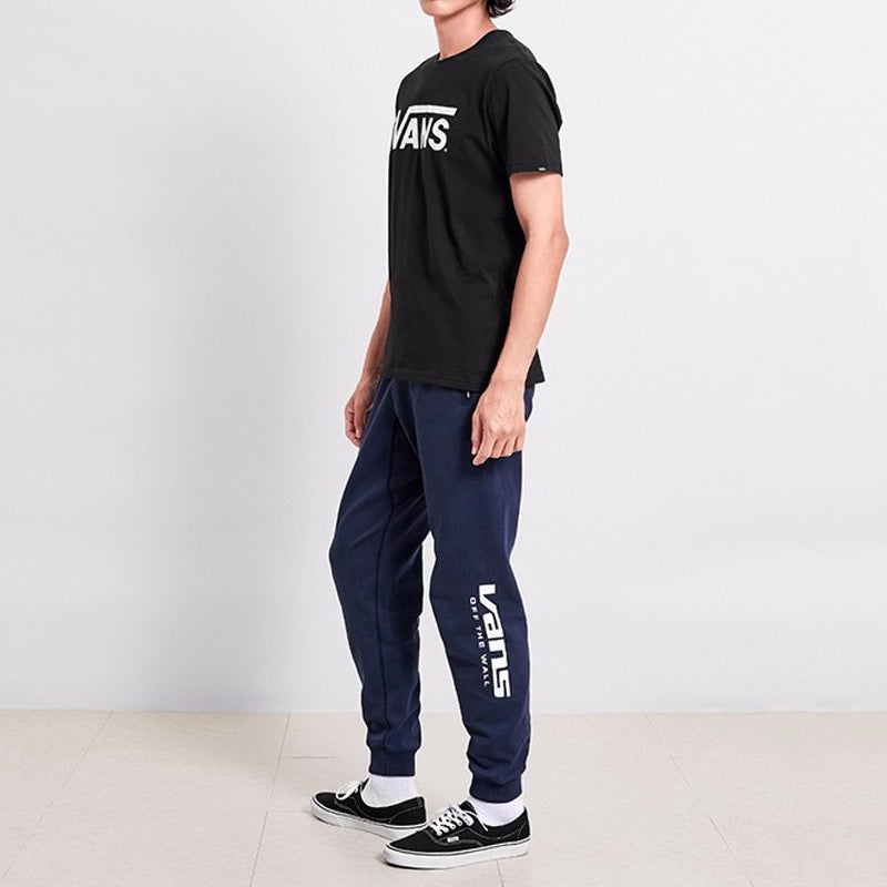 Vans Classical Logo Short Sleeve TEE Black VN0A4MM6BLK - 4