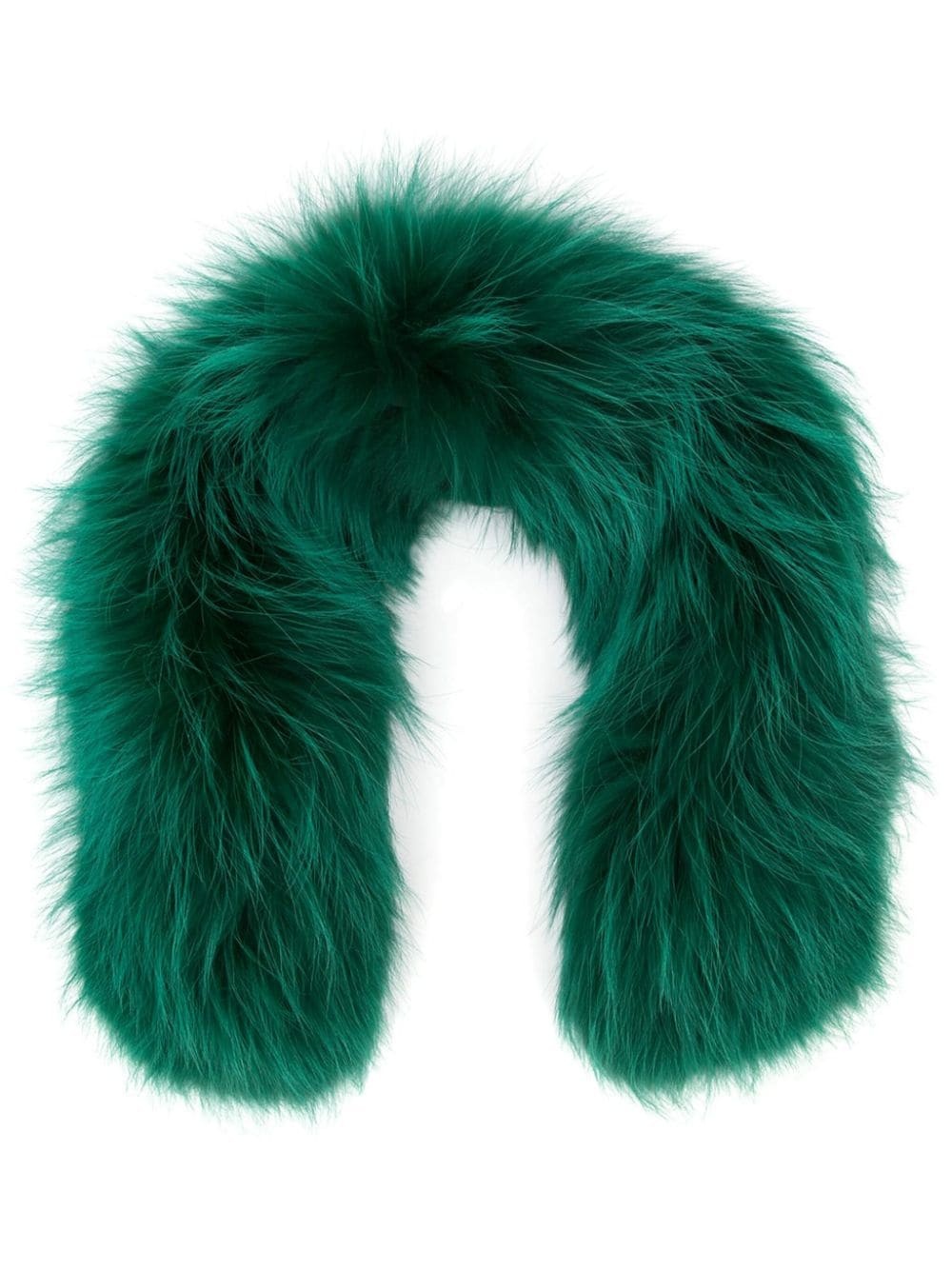 faux-fur scarf - 1