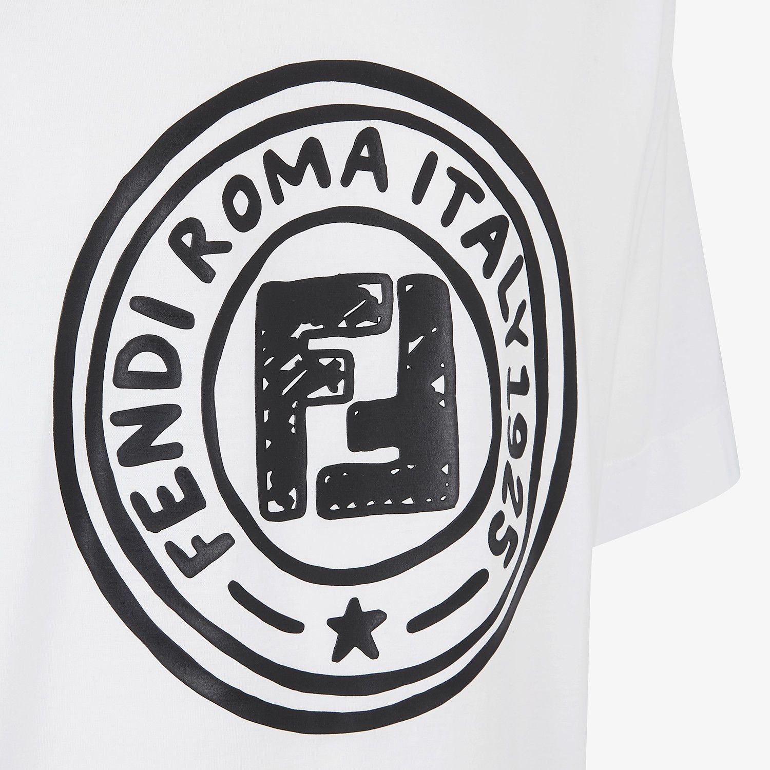 Fendi Roma Joshua Vides cotton T-shirt - 3