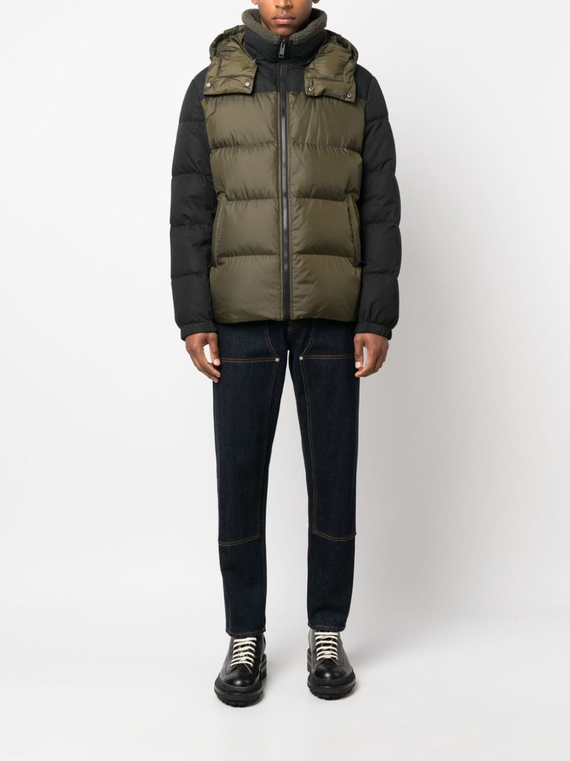 Yves Salomon detachable-hood down jacket outlook