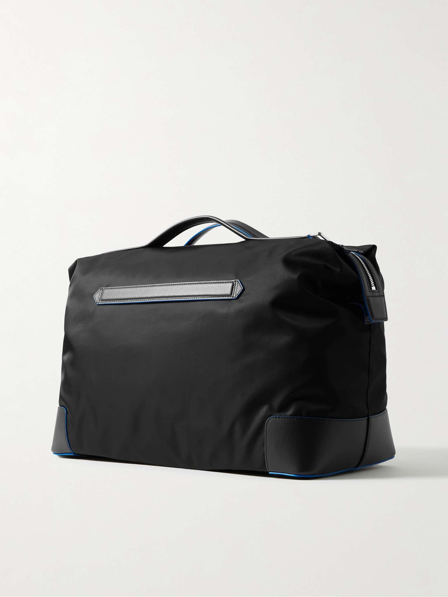 Blue Spirit Leather-Trimmed ECONYL Duffle Bag - 4