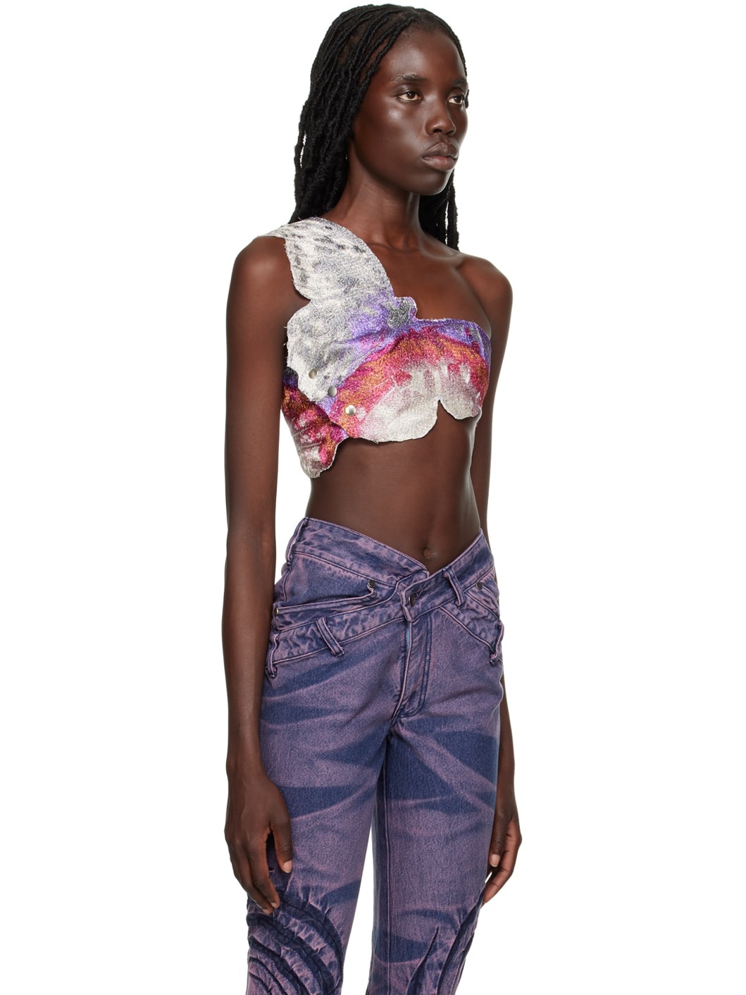 SSENSE Exclusive Multicolor Butterfly Tank Top - 2