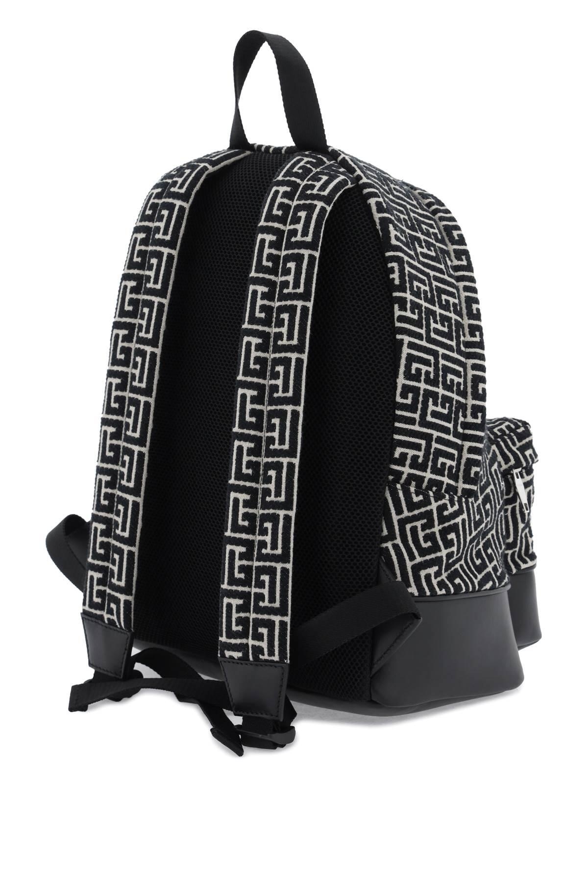 JACQUARD BACKPACK WITH MONOGRAM - 2