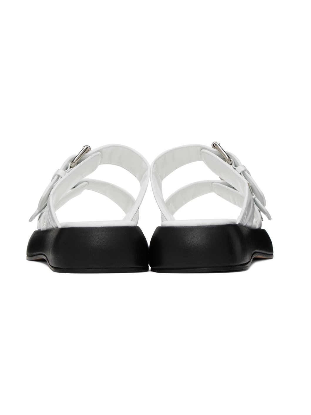 White Wyatt Sandals - 2