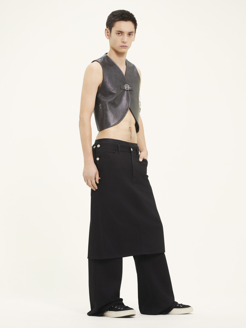 ELLIPSE LEATHER VEST 3