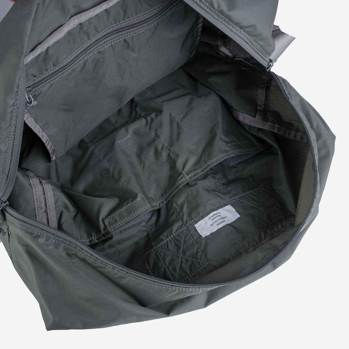 POR-FLEX-DUFF-GRY Porter - Yoshida & Co. - Flex 2Way Duffle Bag - Gray - 5