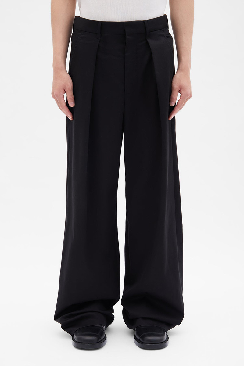 Botel Wide Leg Pleated Trousers 1