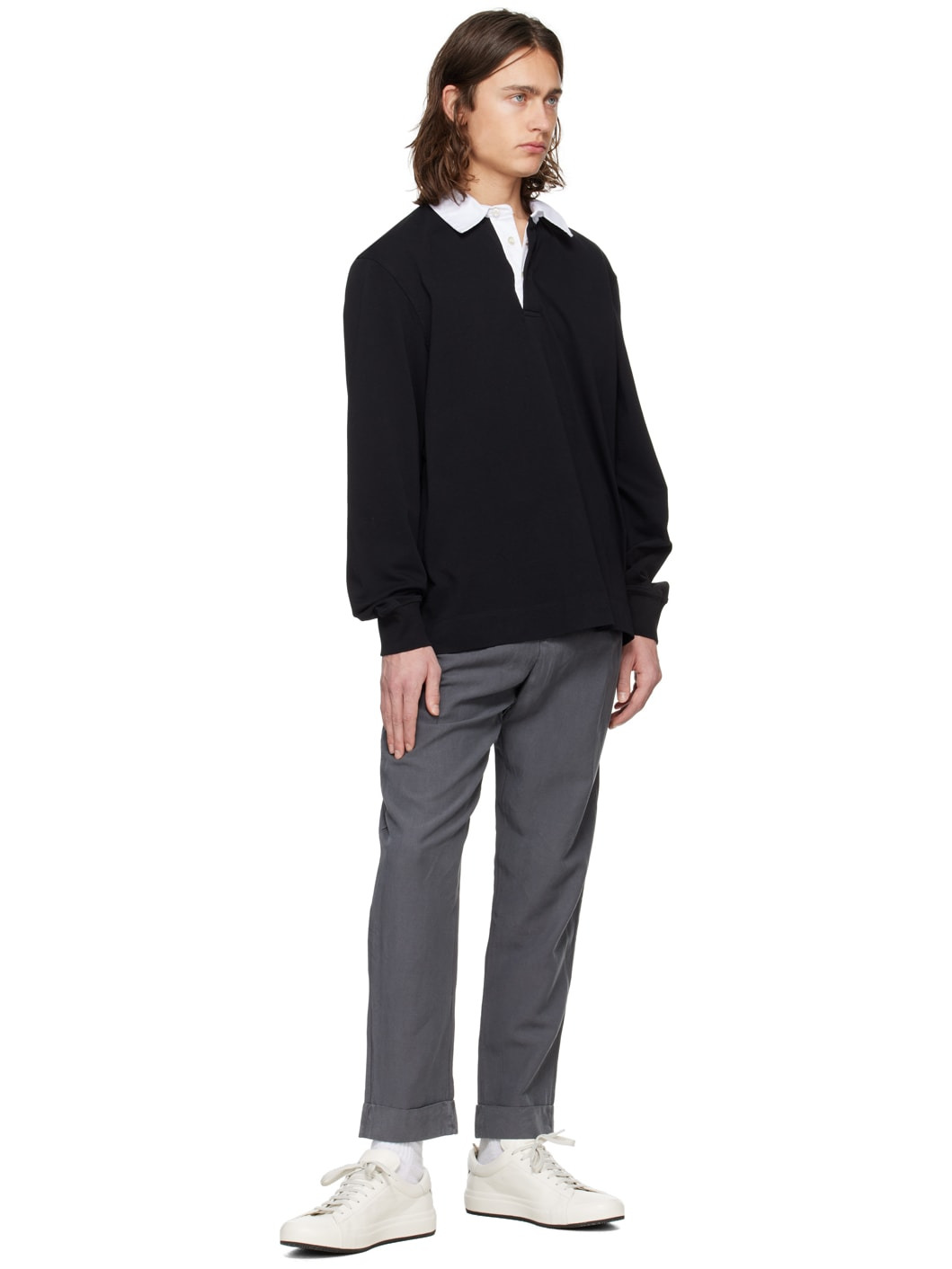 Gray Hugo Trousers - 4