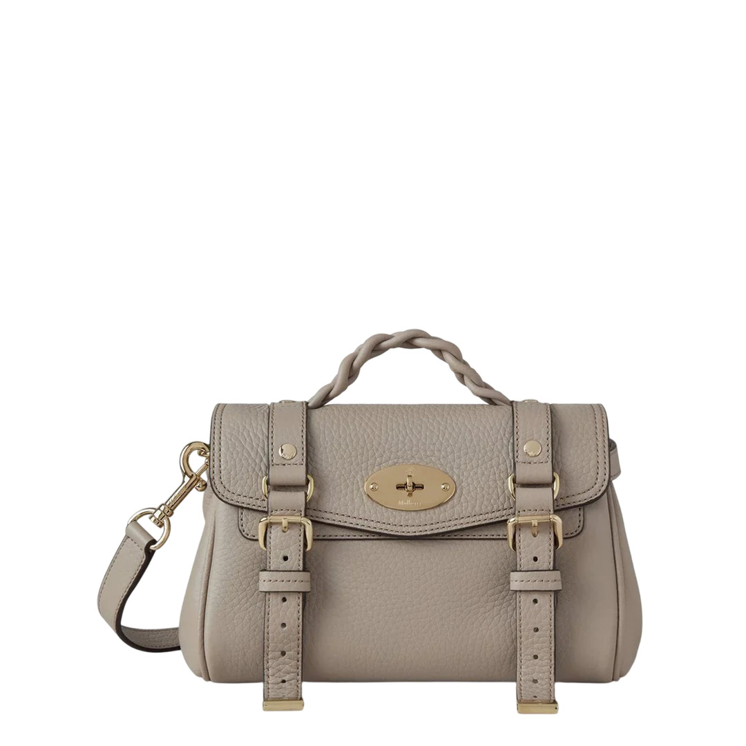 Mini Alexa Cashmere Taupe Heavy Grain - 1
