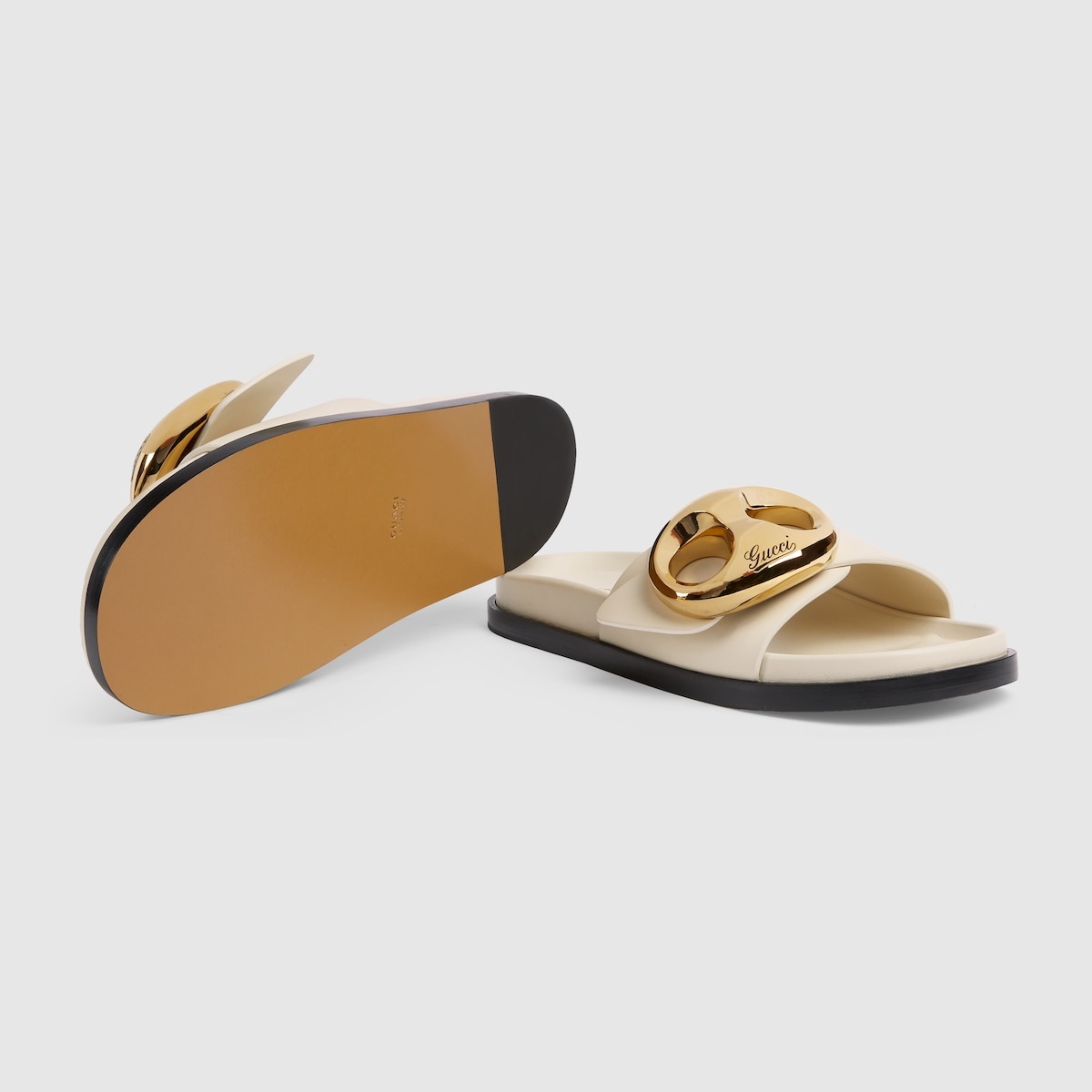 Women's Gucci Marina chain slide sandal - 6