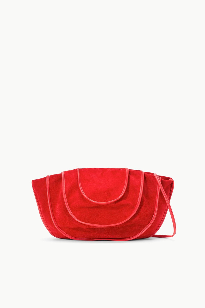 STAUD WELLS BAG RED ROSE 1