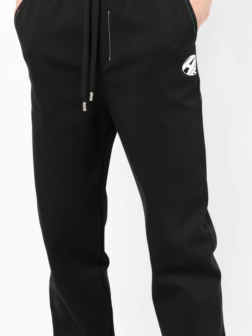 drawstring track pants - 4