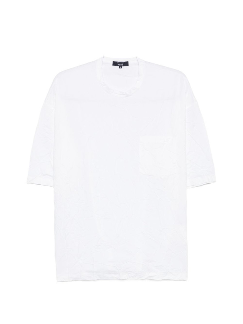 crinkled chest-pocket T-shirt 1