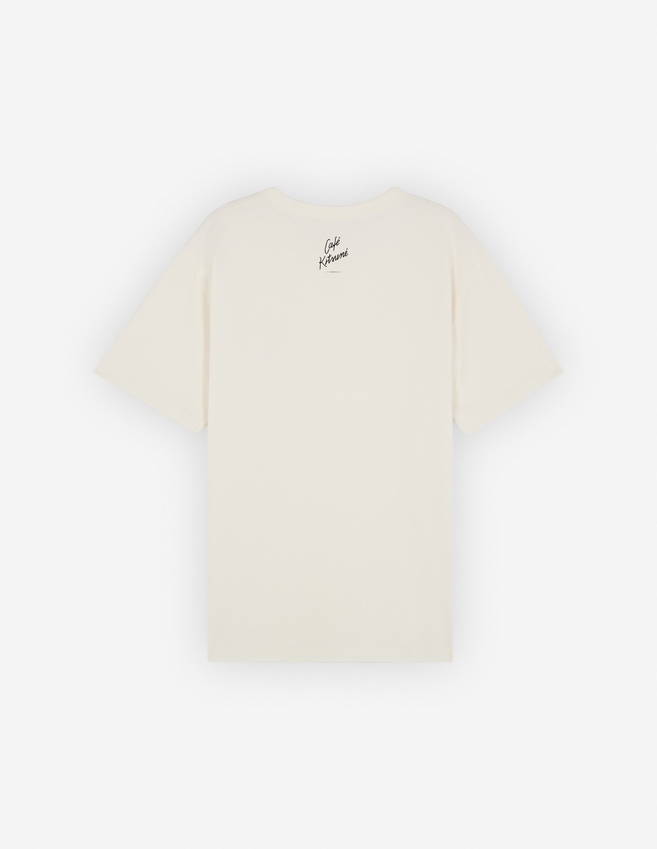 CAFE KITSUNE HAWAIIAN DRESSED FOX RELAX TEE SHIRT - 2