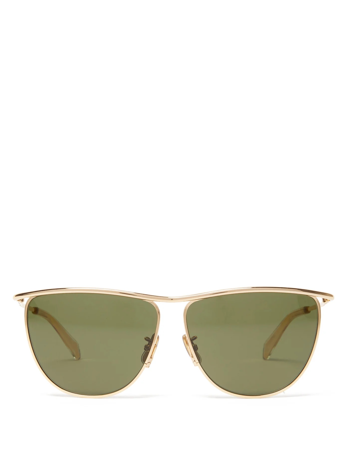 Andy top-frame metal sunglasses - 1