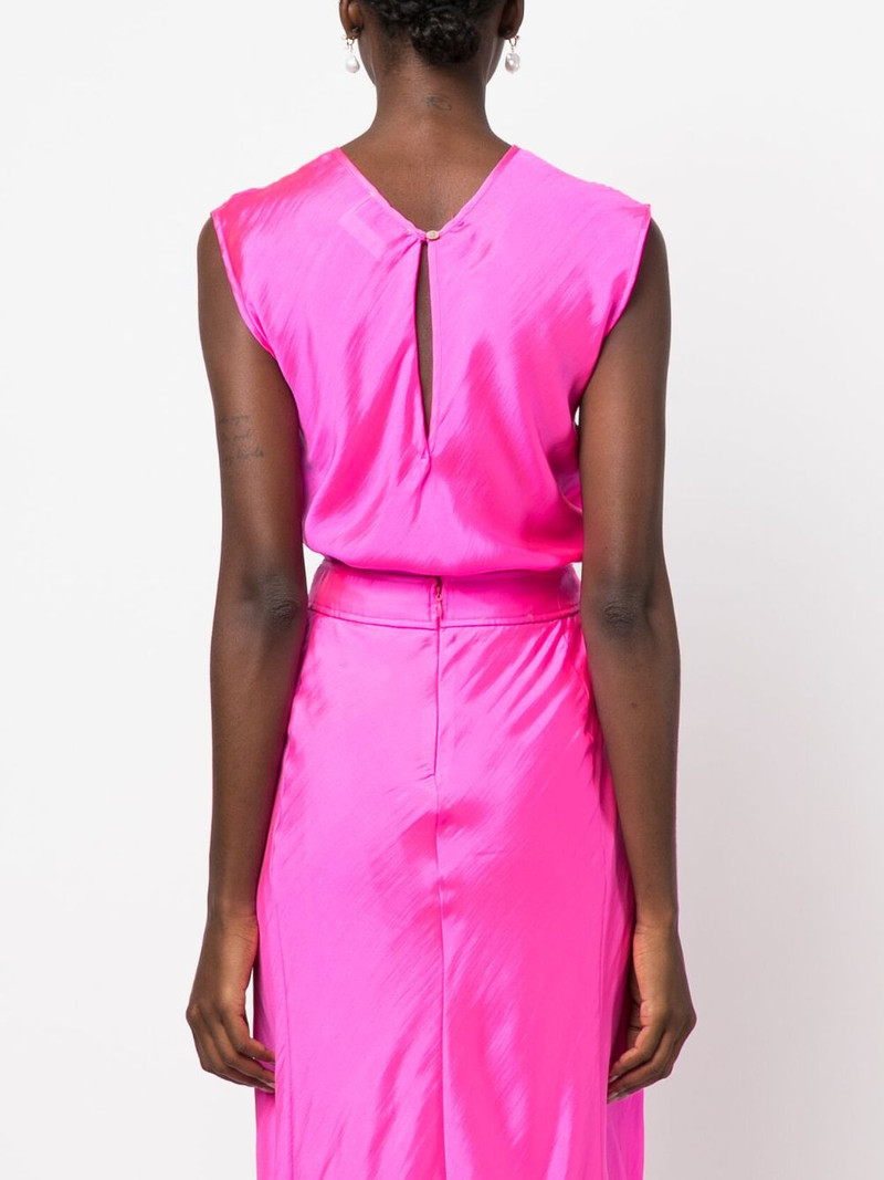 sleeveless satin blouse 4