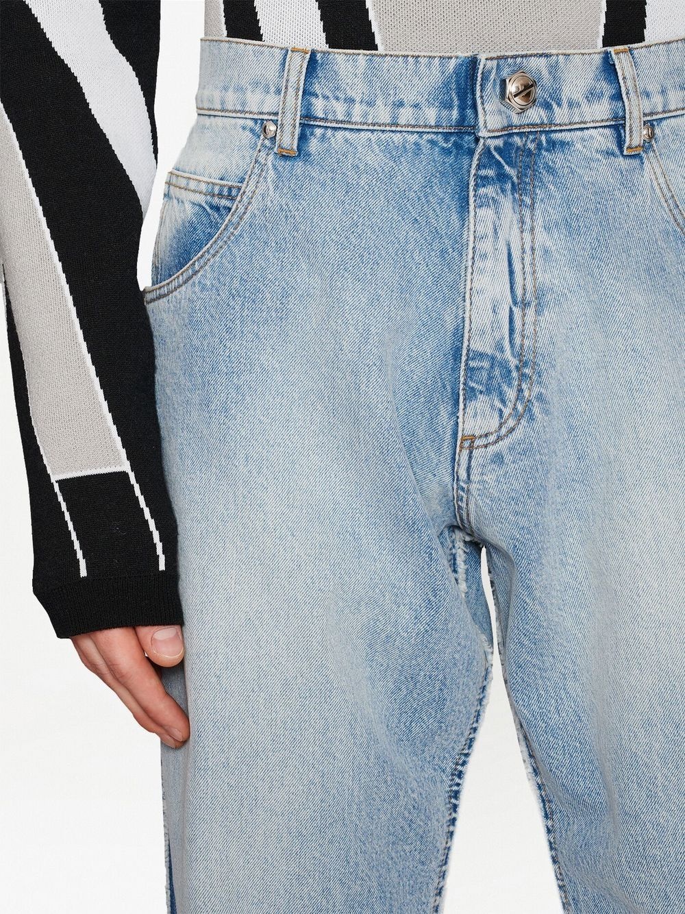 loose-fit straight-leg jeans - 5
