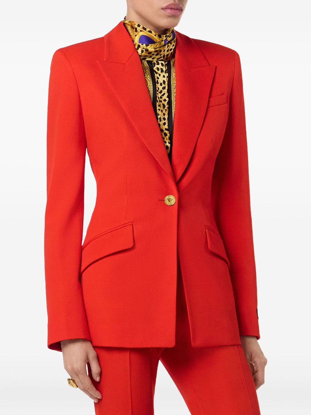 single-button blazer - 3