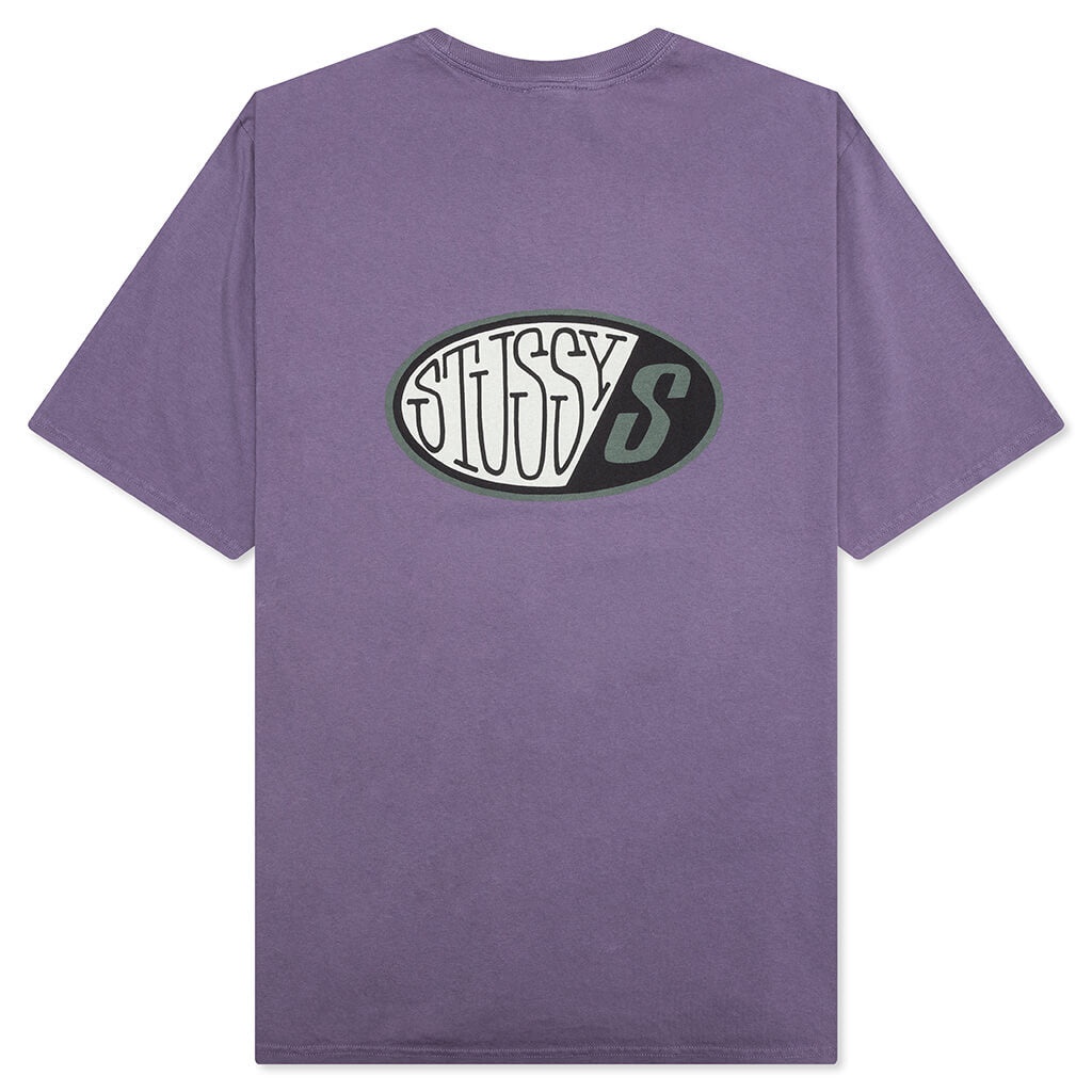 PITSTOP PIGMENT DYED TEE - GRAPE - 2
