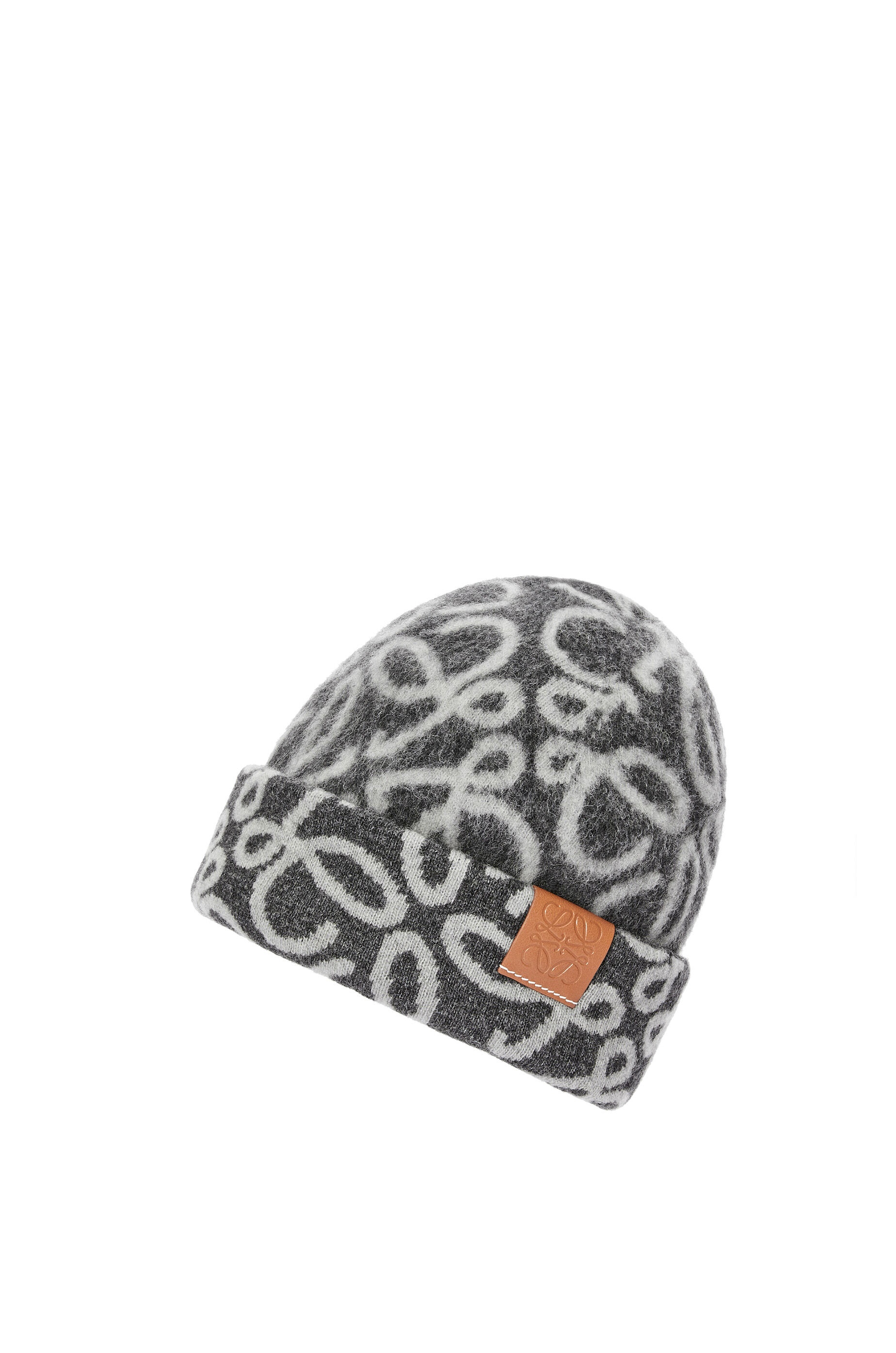 Anagram beanie in alpaca and wool - 4