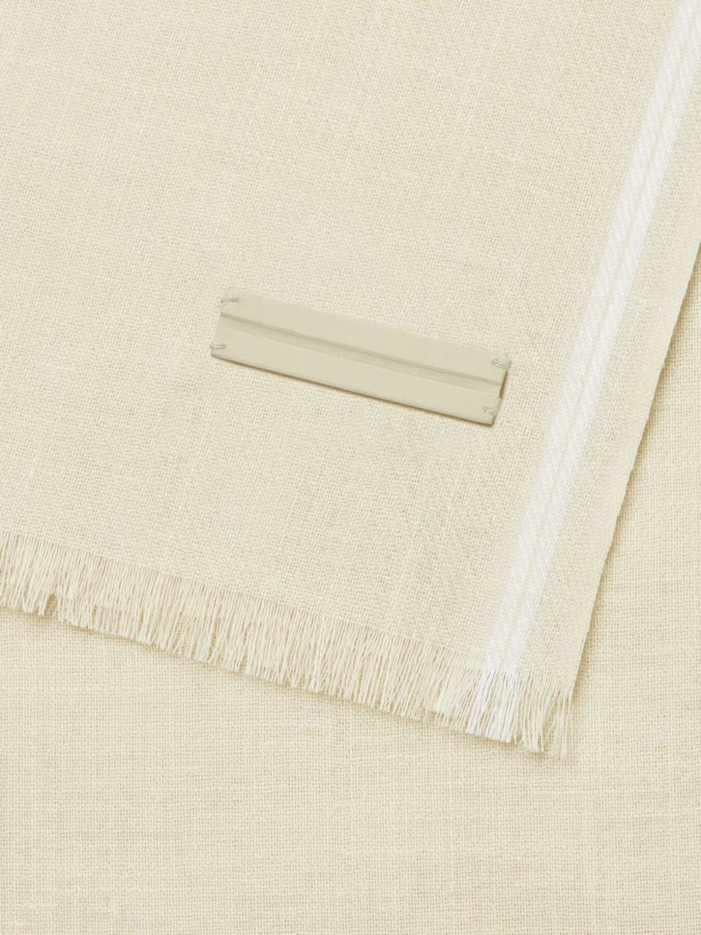 frayed detailing scarf - 2