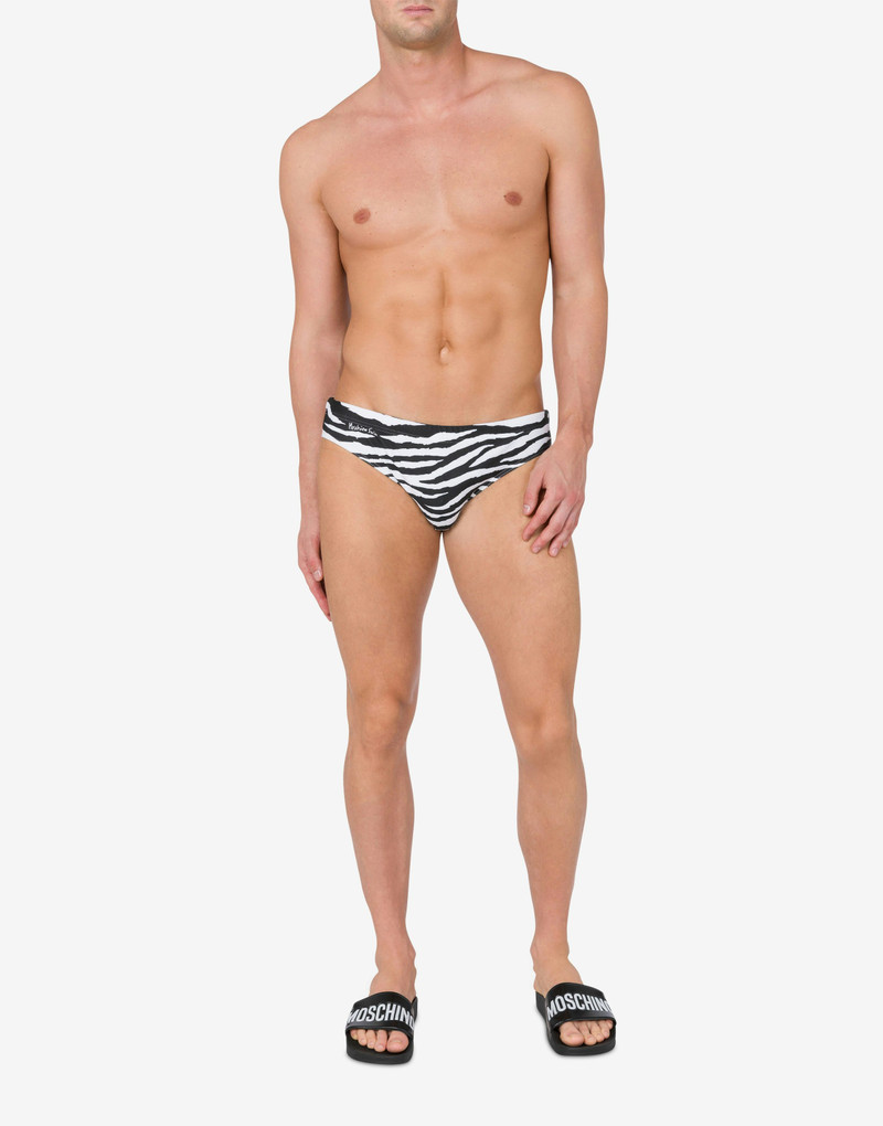 Moschino SWIM BRIEFS ANIMALIER PRINT outlook