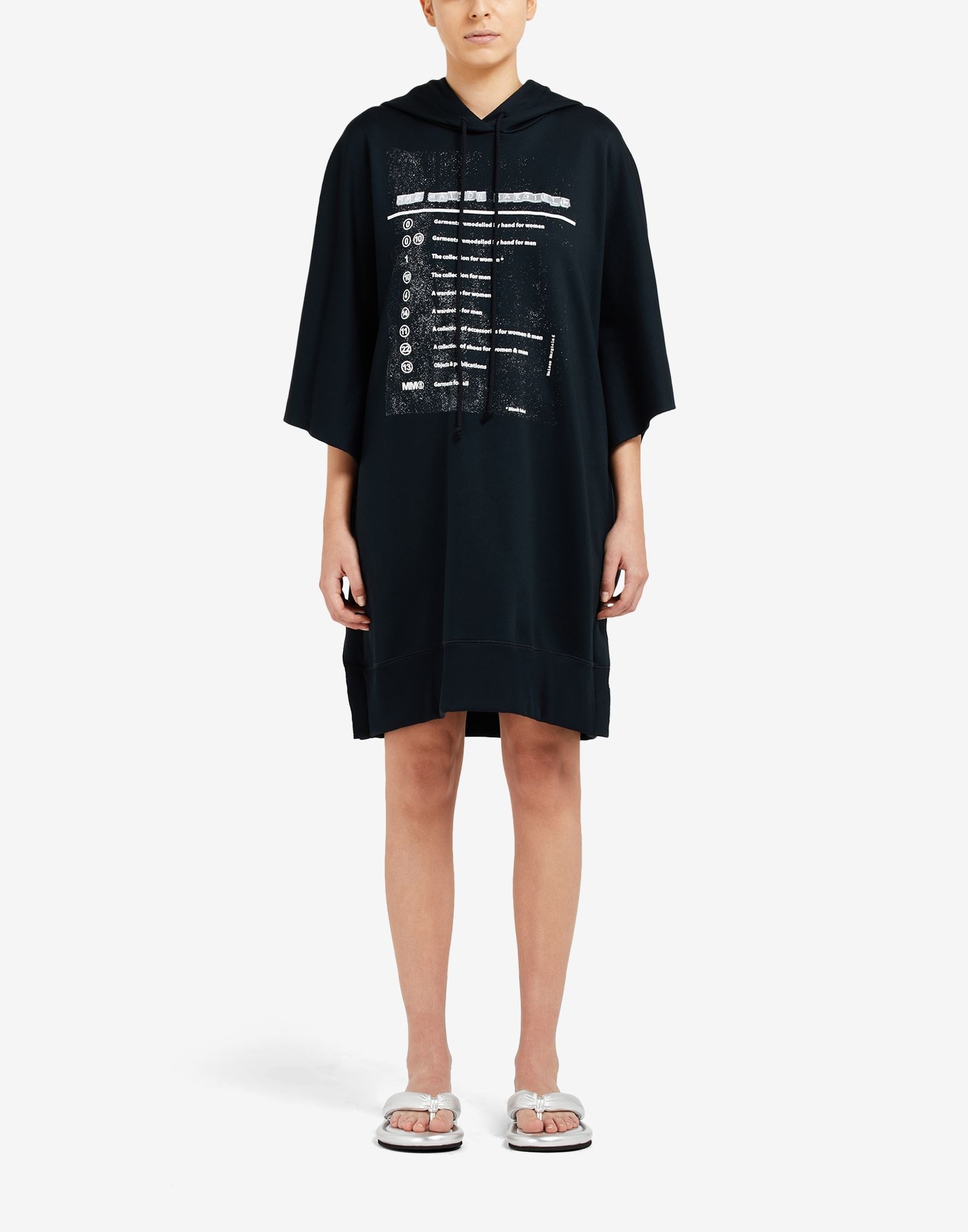Explanation Post-It hoodie dress - 2