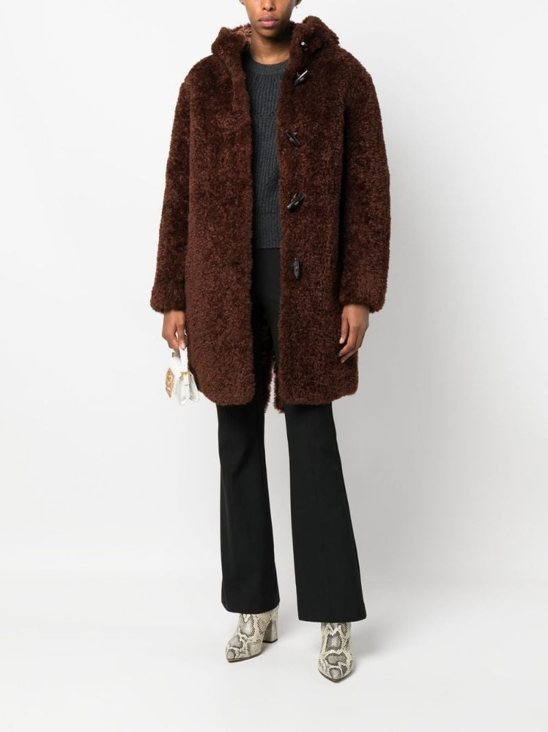 rag & bone toggle-fastening hooded coat outlook