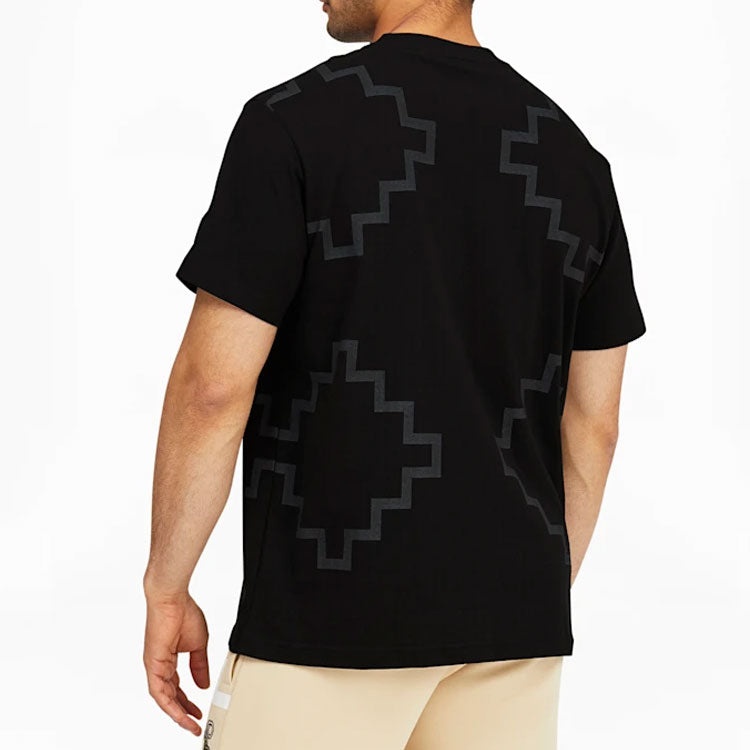 PUMA x PRONOUNCE Elevated Tee Crossover Geometry Pattern Athleisure Casual Sports Short Sleeve Black - 4