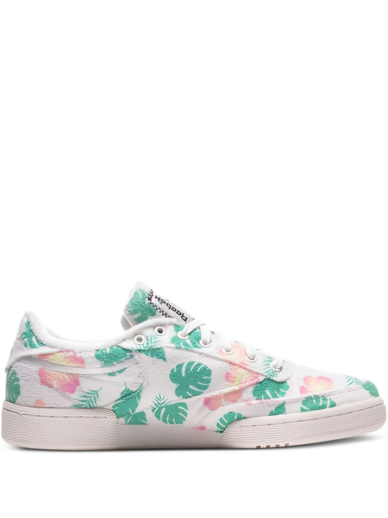 Club C 85 floral-print trainers 1