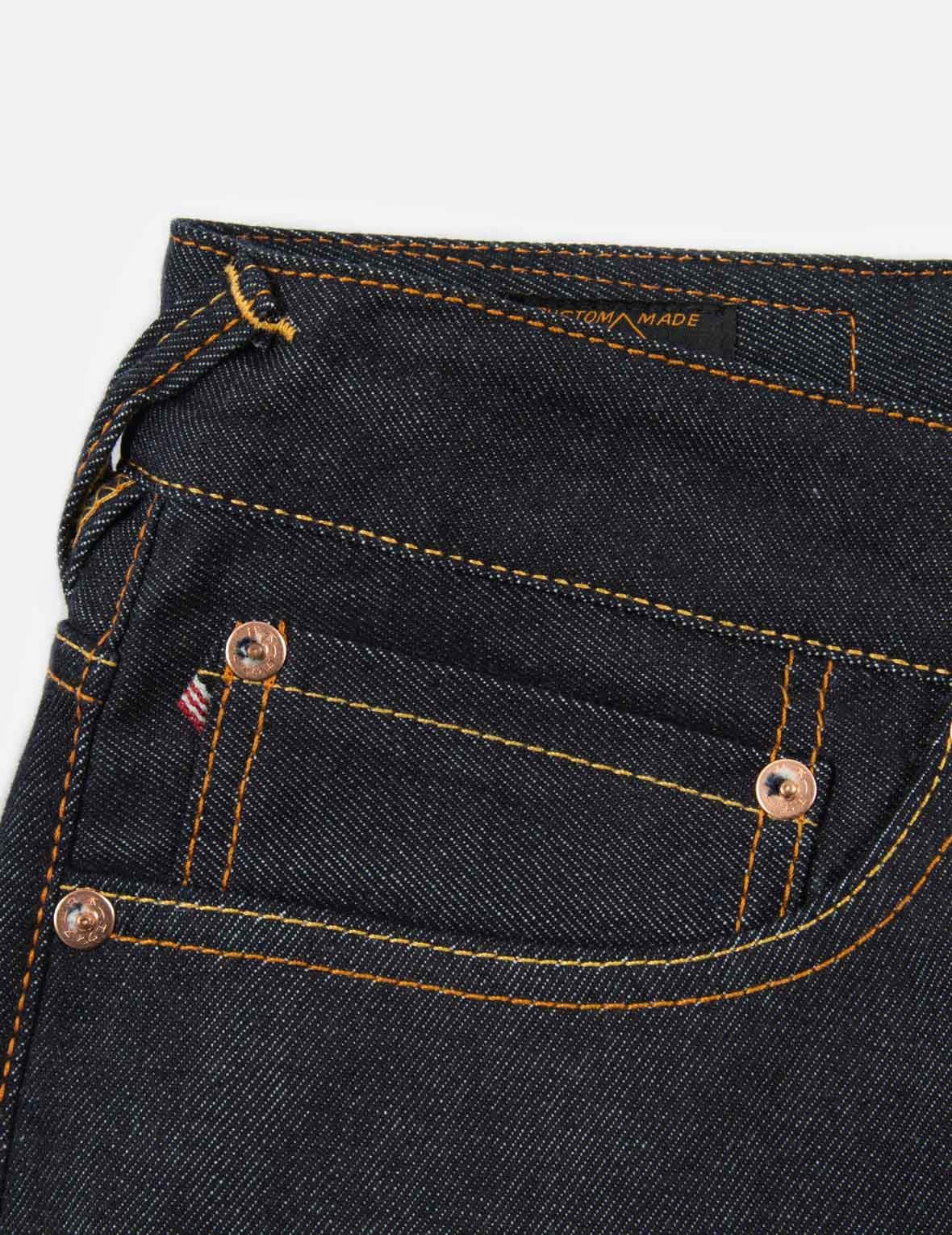 BROCADE DAICOCK INSERT REGULAR FIT JEANS #2008 - 8