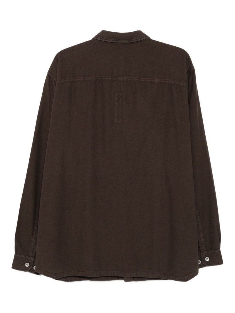 Rick Owens DRKSHDW button-fastening pocket shirt outlook