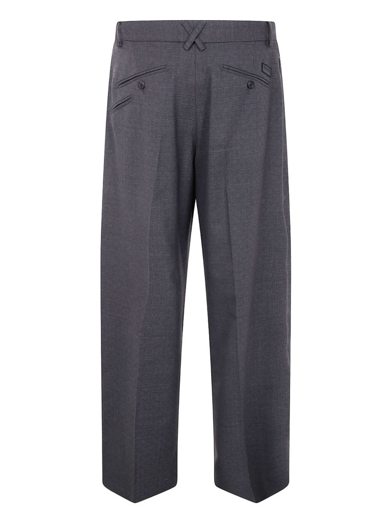 pleated wide-leg trousers 3