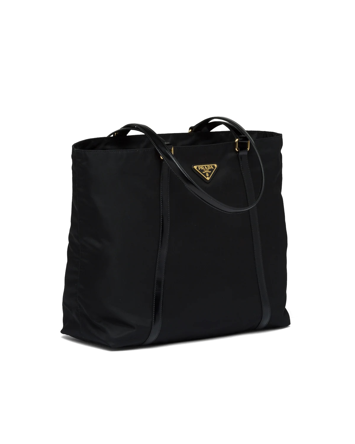 Saffiano leather and nylon tote - 3