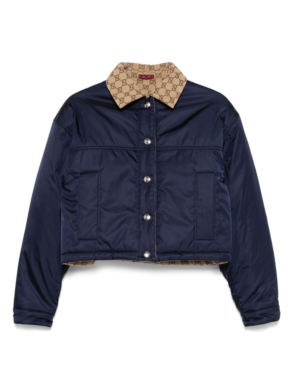 reversible puffer jacket - 1