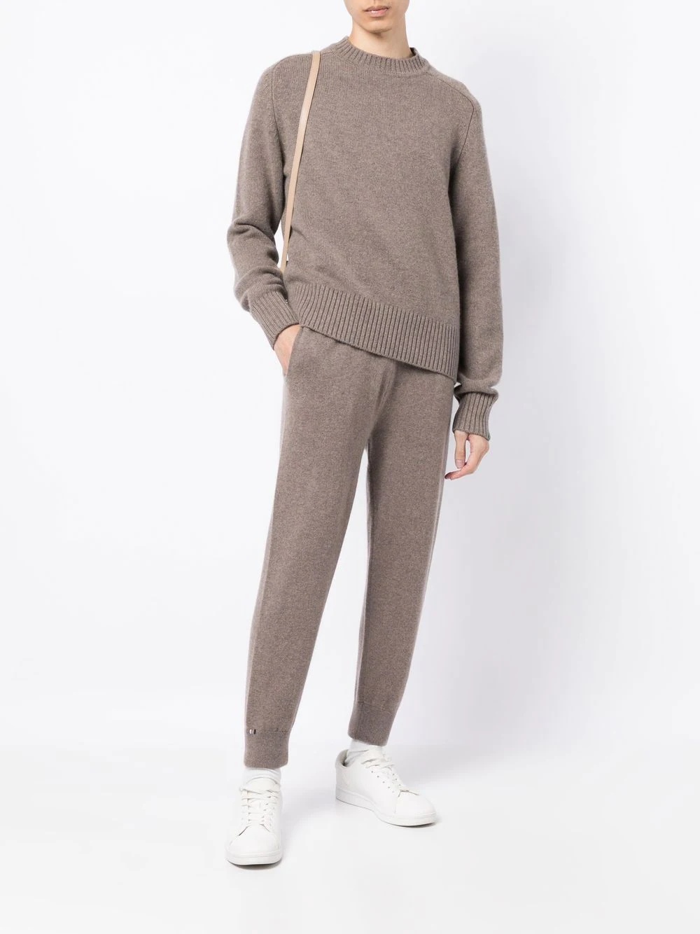 cashmere track trousers - 2