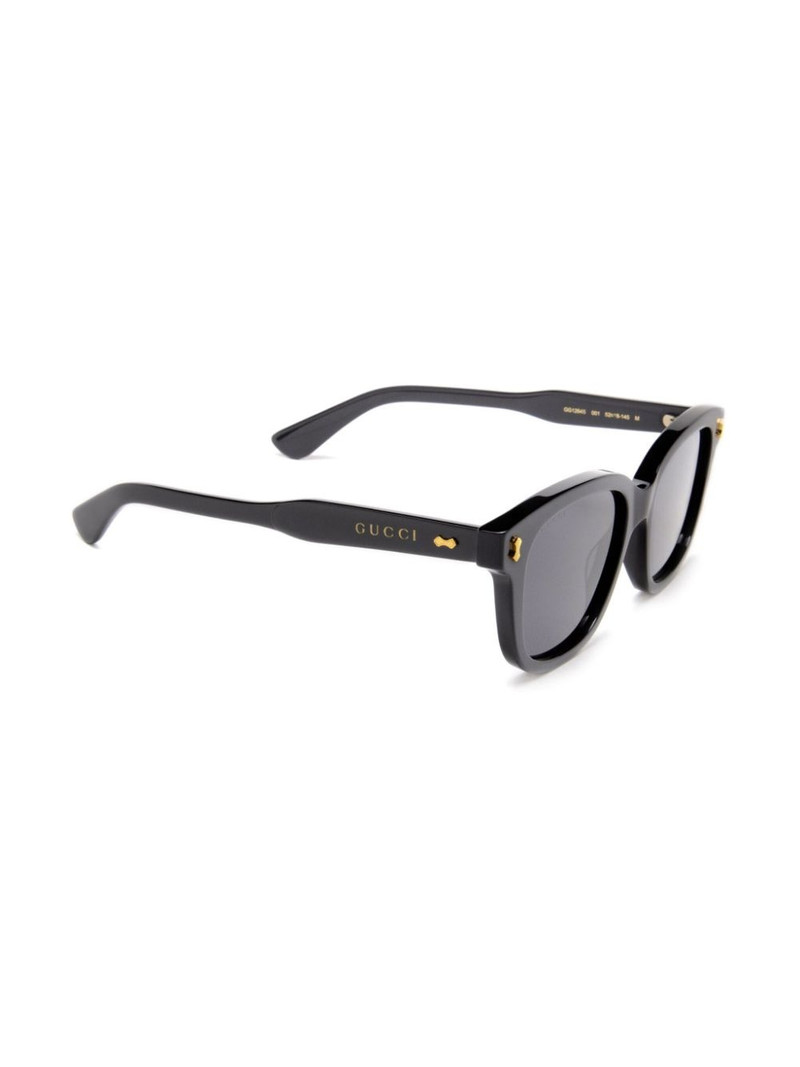 GUCCI logo-arm detail sunglasses outlook