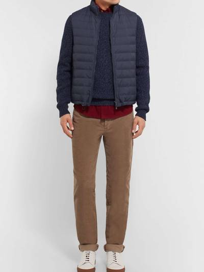 Brunello Cucinelli Slim-Fit Quilted Shell Down Gilet outlook