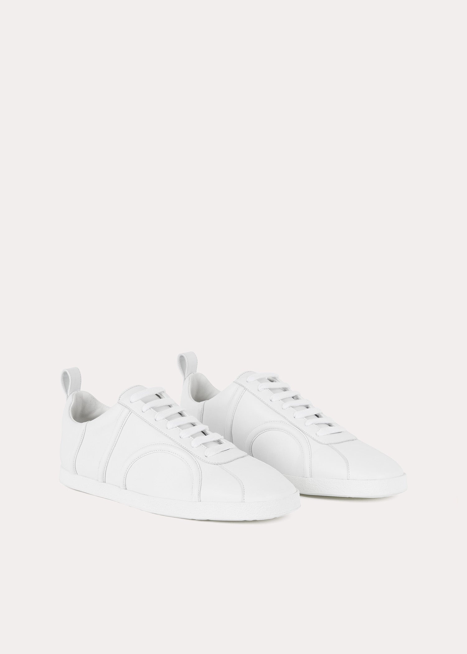 The Leather Sneaker white - 5