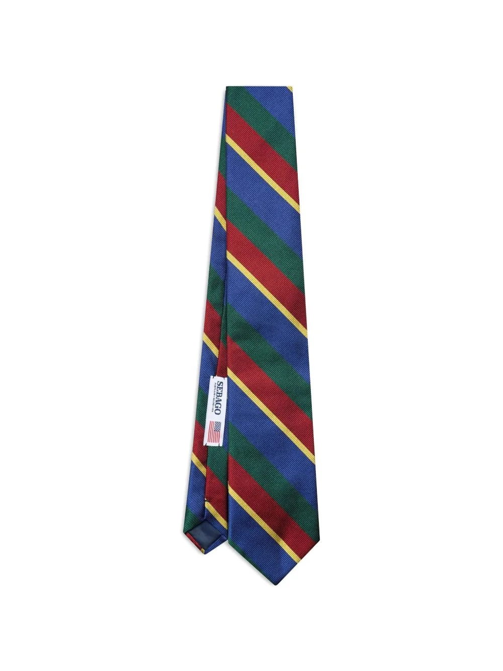 diagonal-stripe tie - 1