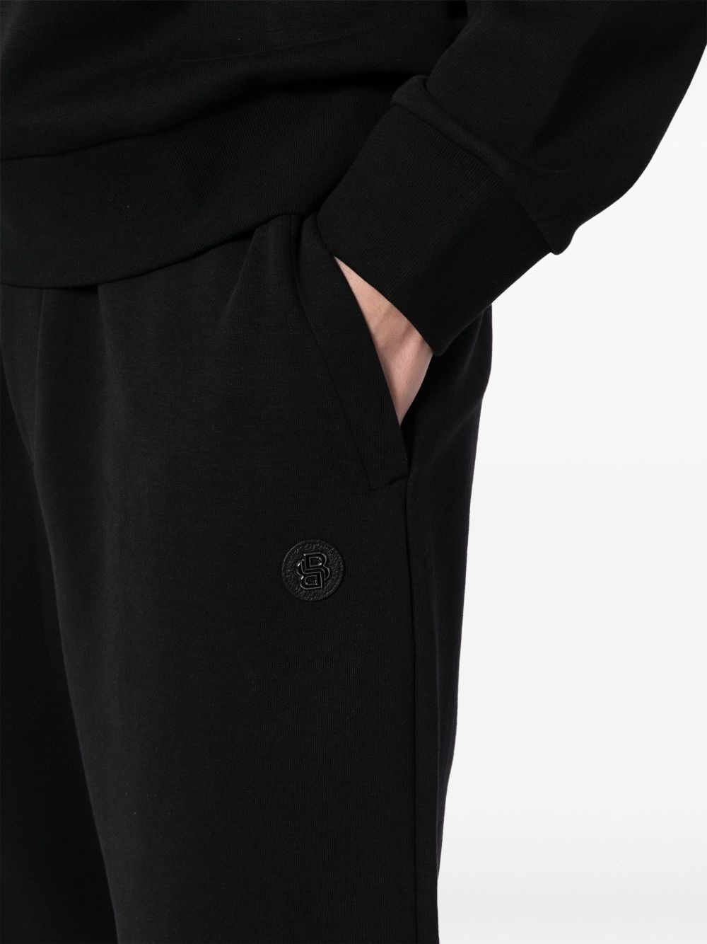 logo-appliqué track pants - 5